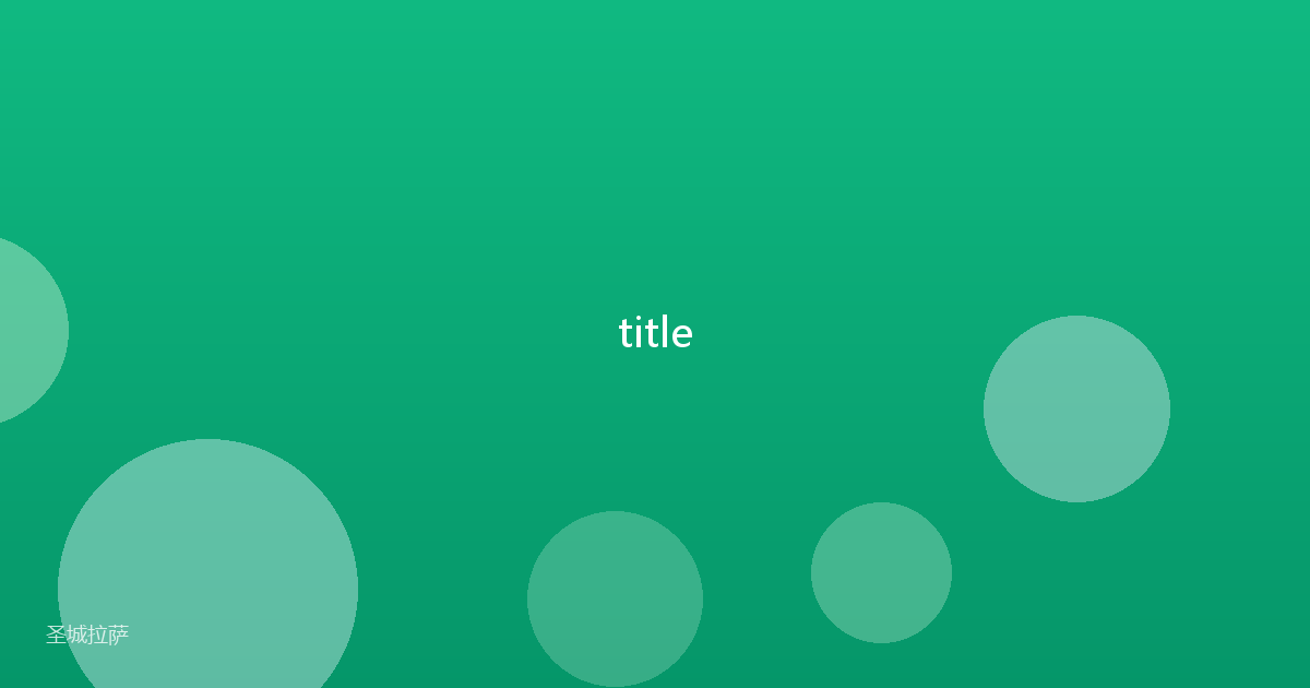 title